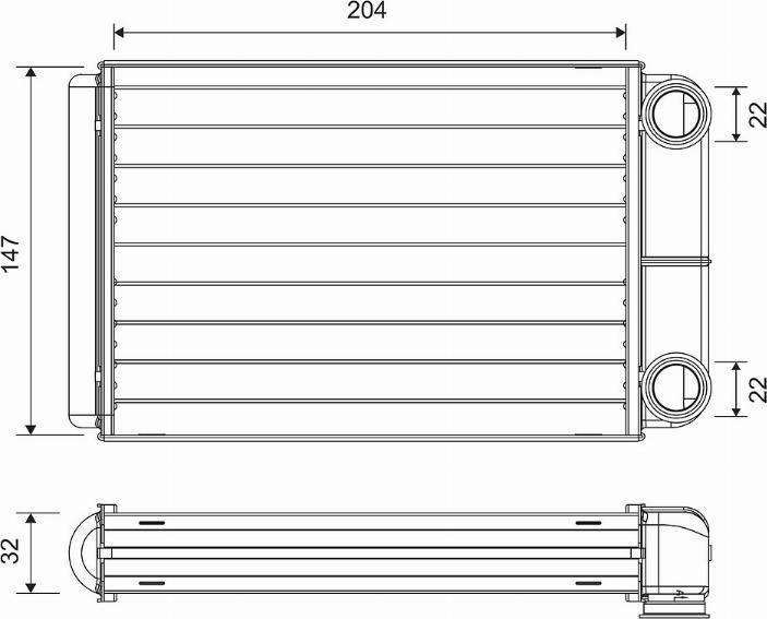 Valeo 811516 - Scambiatore calore, Riscaldamento abitacolo autozon.pro