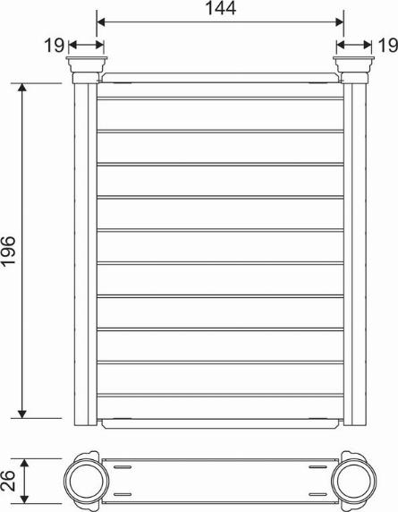 Valeo 811589 - Scambiatore calore, Riscaldamento abitacolo autozon.pro