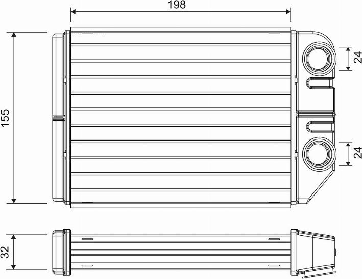 Valeo 811575 - Scambiatore calore, Riscaldamento abitacolo autozon.pro