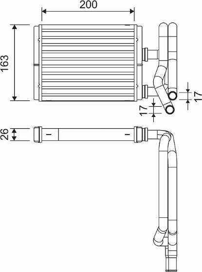 Valeo 811577 - Scambiatore calore, Riscaldamento abitacolo autozon.pro