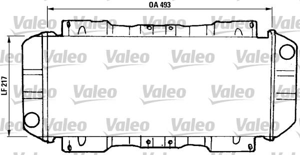 Valeo 811046 - Radiatore, Raffreddamento motore autozon.pro