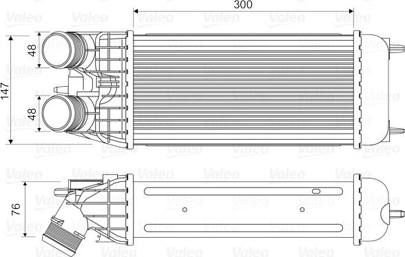 Valeo 818547 - Intercooler autozon.pro