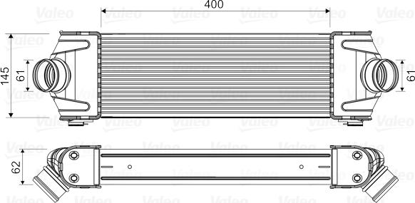 Valeo 818550 - Intercooler autozon.pro