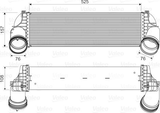 Valeo 818562 - Intercooler autozon.pro