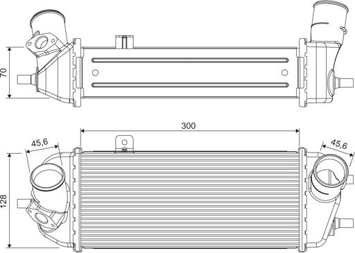 Valeo 818691 - Intercooler autozon.pro