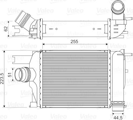 Valeo 818609 - Intercooler autozon.pro