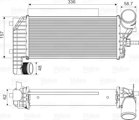 Valeo 818604 - Intercooler autozon.pro