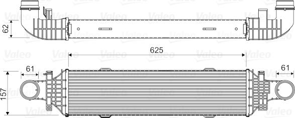 Valeo 818631 - Intercooler autozon.pro