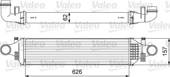 Valeo 818624 - Intercooler autozon.pro