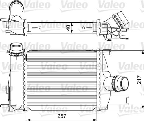 Valeo 818622 - Intercooler autozon.pro