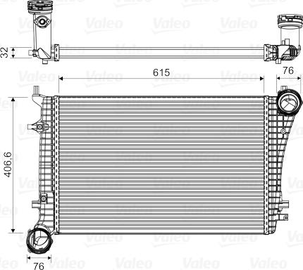 Valeo 818675 - Intercooler autozon.pro