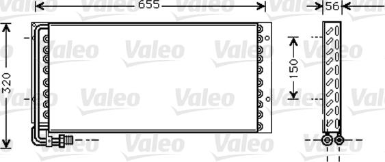 Valeo 818044 - Condensatore, Climatizzatore autozon.pro