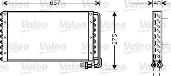 Valeo 818043 - Condensatore, Climatizzatore autozon.pro