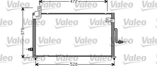 Valeo 818060 - Condensatore, Climatizzatore autozon.pro