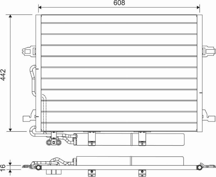 Valeo 818003 - Condensatore, Climatizzatore autozon.pro