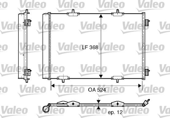 Valeo 818015 - Condensatore, Climatizzatore autozon.pro