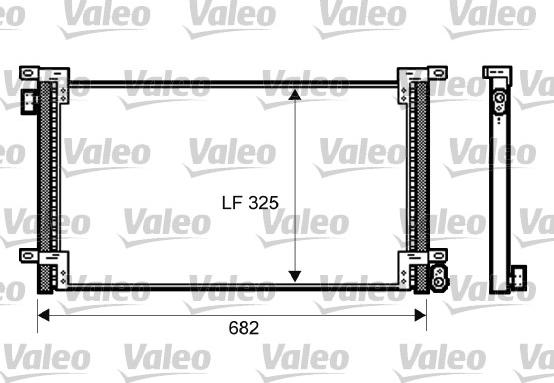 Valeo 818036 - Condensatore, Climatizzatore autozon.pro