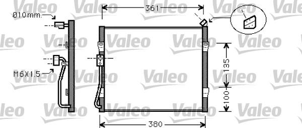 Valeo 818031 - Condensatore, Climatizzatore autozon.pro