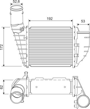 Valeo 818828 - Intercooler autozon.pro