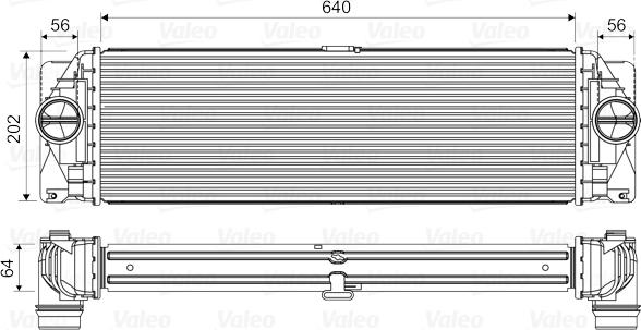 Valeo 818341 - Intercooler autozon.pro