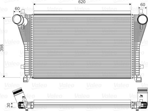 Valeo 818347 - Intercooler autozon.pro