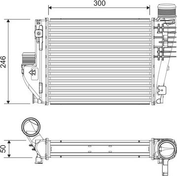 Valeo 818304 - Intercooler autozon.pro