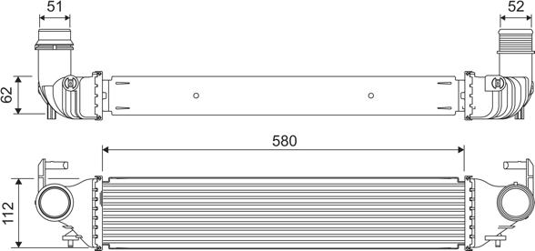 Valeo 818312 - Intercooler autozon.pro