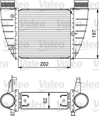 Valeo 818325 - Intercooler autozon.pro