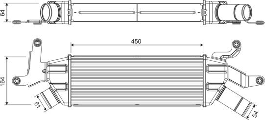 Valeo 818370 - Intercooler autozon.pro