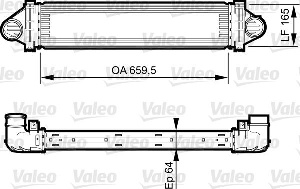 Valeo 818245 - Intercooler autozon.pro