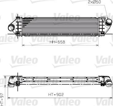 Valeo 818246 - Intercooler autozon.pro