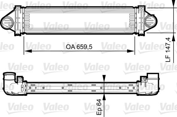 Valeo 818240 - Intercooler autozon.pro