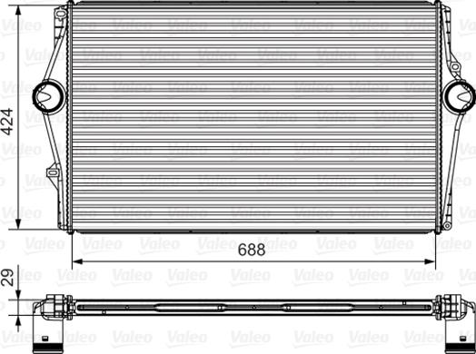 Valeo 818281 - Intercooler autozon.pro