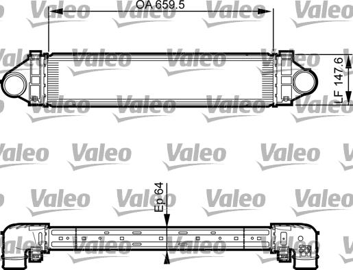 Valeo 818238 - Intercooler autozon.pro