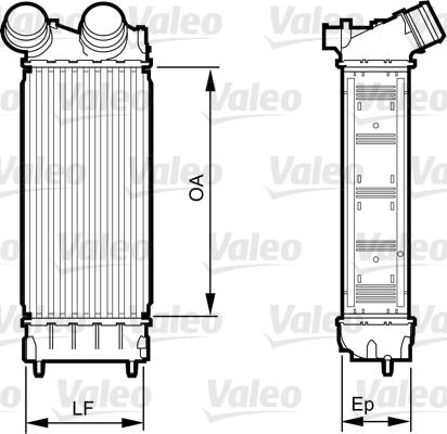 Valeo 818226 - Intercooler autozon.pro