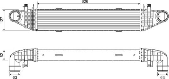 Valeo 818276 - Intercooler autozon.pro