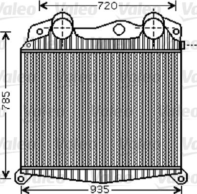 Valeo 818742 - Intercooler autozon.pro