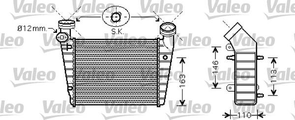 Valeo 818720 - Intercooler autozon.pro