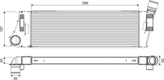 Valeo 818727 - Intercooler autozon.pro