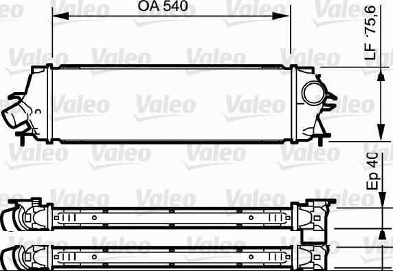 Valeo 818771 - Intercooler autozon.pro