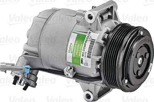 Valeo 813102 - Compressore, Climatizzatore autozon.pro