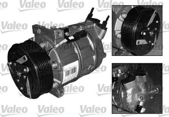 Valeo 813125 - Compressore, Climatizzatore autozon.pro