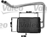 Valeo 812445 - Scambiatore calore, Riscaldamento abitacolo autozon.pro