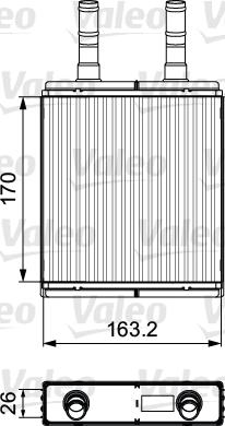 Valeo 812409 - Scambiatore calore, Riscaldamento abitacolo autozon.pro