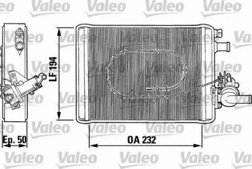 Valeo 812046 - Scambiatore calore, Riscaldamento abitacolo autozon.pro