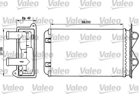 Valeo 812013 - Scambiatore calore, Riscaldamento abitacolo autozon.pro