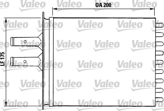 Valeo 812081 - Scambiatore calore, Riscaldamento abitacolo autozon.pro