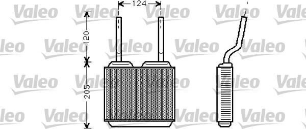 Valeo 812146 - Scambiatore calore, Riscaldamento abitacolo autozon.pro