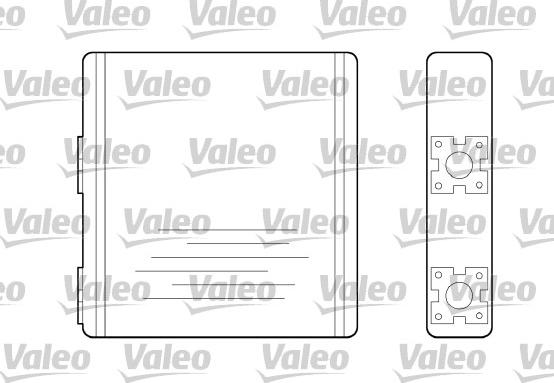 Valeo 812108 - Scambiatore calore, Riscaldamento abitacolo autozon.pro