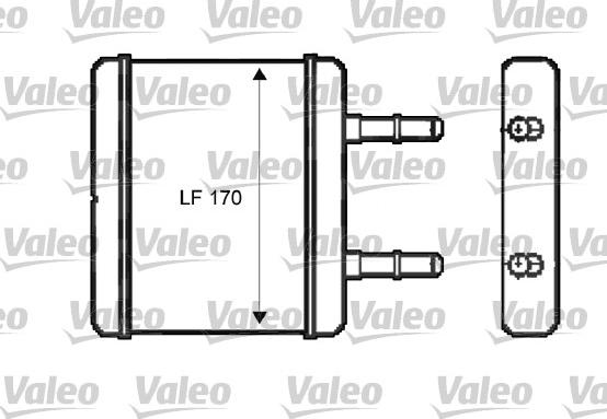 Valeo 812396 - Scambiatore calore, Riscaldamento abitacolo autozon.pro